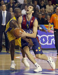 El partido Barcelona-Maccabi
